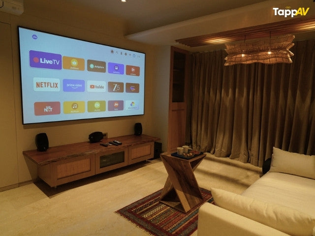 Converting an Extra Guest Room into a Budget-Friendly Home Cinema under ₹5 Lakhs
