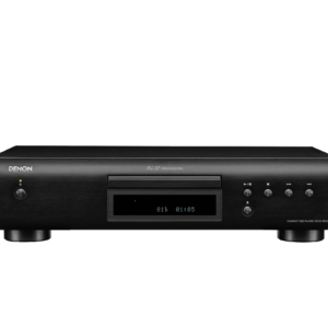Denon DCD-600NE CD Player front view with sleek design and display panel.